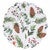 Holly Forest Round Placemat - Set of 6