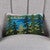 Woodsy Lake Hooked Pillow