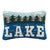 Tranquility Lake Hooked Pillow