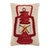 Vintage Lantern Hooked Pillow