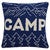 Camping Adventure Hooked Pillow
