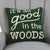 Woodsy Comfort Hooked Pillow