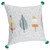 Contemporary Leaves Pillow