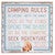 Outdoor Adventure Rules Wall Art