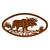 Moose Lake Metal Wall Art