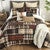 Mountain Lodge Plaid Quilt Bedding Collection
