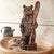 Bear Canoe Paddle Sculpture