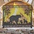 Wildlife Bear Family Fireplace Screen Panel