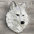Gray Wolf Wall Mount Sculpture - CLEARANCE