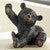 High Five Black Bear Figurine