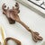 Deer & Leaf Wooden Spoon & Rest Set