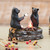 Bear & Cub Toasting Marshmallows Nightlight