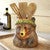 Holly Bear Ceramic Utensil Holder - OVERSTOCK