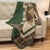 Pinecone Patchwork Throw