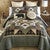 Moose & Bear Trail Patchwork Quilt Bed Set - Queen