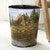Lakeside Cabin Metal Waste Basket