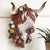 Floral Bloom Highland Cow Wall Sculpture