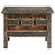 Taos Pueblo Black Carved Buffet