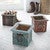 Southwestern Wood Storage Bin - Red - OVERSTOCK