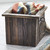 Southwestern Wood Storage Bin - Natural - OVERSTOCK