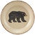 Bear & Moose Stoneware Bear Salad Plate