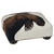 Moose Portrait Hooked Wool Footstool