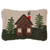 Hillside Retreat Hooked Rectangle Pillow