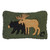 Woodland Friends Hooked Pillow