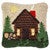 Hillside Retreat Hooked Square Pillow - OUT OF STOCK UNTIL 08/05/2025