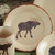 Bear & Moose Stoneware Moose Salad Plate