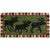 Argyle Green Moose Hooked Wool Accent Rug - OUT OF STOCK UNTIL 07/03/2025