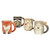 Forest Friends 3-D Mugs - Set of 4