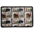 Bear & Moose Wilderness Dog Blanket with Black Sherpa - Small/Medium
