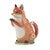 3-D Fox Ceramic Pitcher