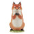3-D Fox Ceramic Pitcher 3-D Fox Ceramic Pitcher