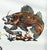 Woodland Fish Metal Wall Art
