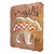 Tribal Bear Square Cutout Wall Art
