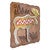 Tribal Moose Square Cutout Wall Art