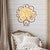 Modern Bear Cutout Swirl Wall Art