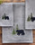 Bear & Pine Tree Bath Towel