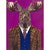 Mister Moose Canvas Print