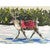 Bright Blanket Reindeer Canvas Print