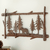 Bear & Tree Metal Wall Art
