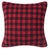 Plaid Forest Trees Pillow