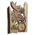 Majestic Moose Carved Wood Wall Clock