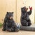 Bear & Blue Bird Sculpture