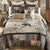 Bear Chalet Floral Pillow