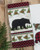 Bear Cabin Buffalo Check Plaid Terry Towel