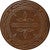 Western Stitched Leather Style Rug - 8 Ft. Round