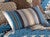 Mojave Blue Stripe Pillow - CLEARANCE